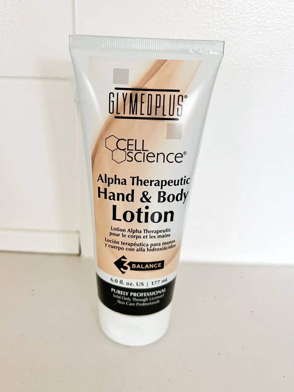 NEW Glymed Plus Cell Science Alpha Therapeutic Hand & Body Lotion 6 oz Sealed